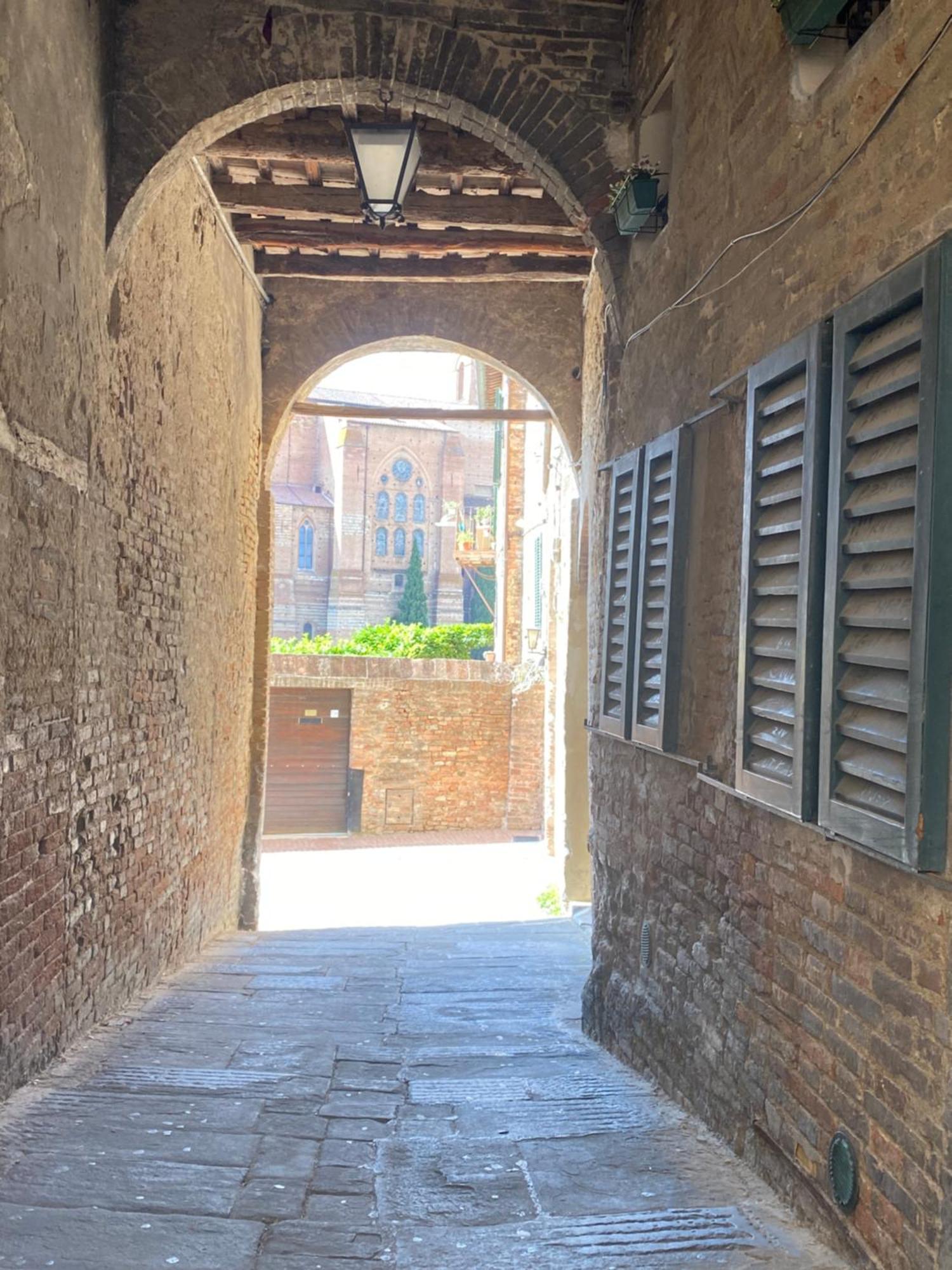 Loft Vicolo Di Vallepiatta 2 Min Piazza Del Campo Con Parcheggio Siena Ngoại thất bức ảnh